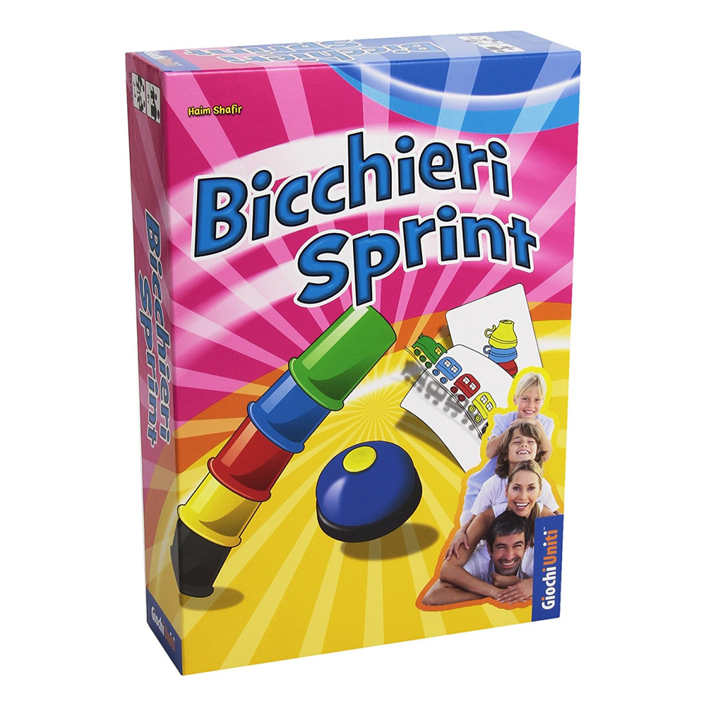 Bicchieri Sprint  Giochi Uniti for Kids