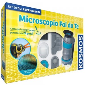 microscopio fai da te per bambini