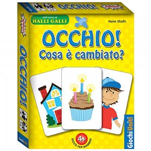 ochhio cosa è cambiato? gioco da tavolo