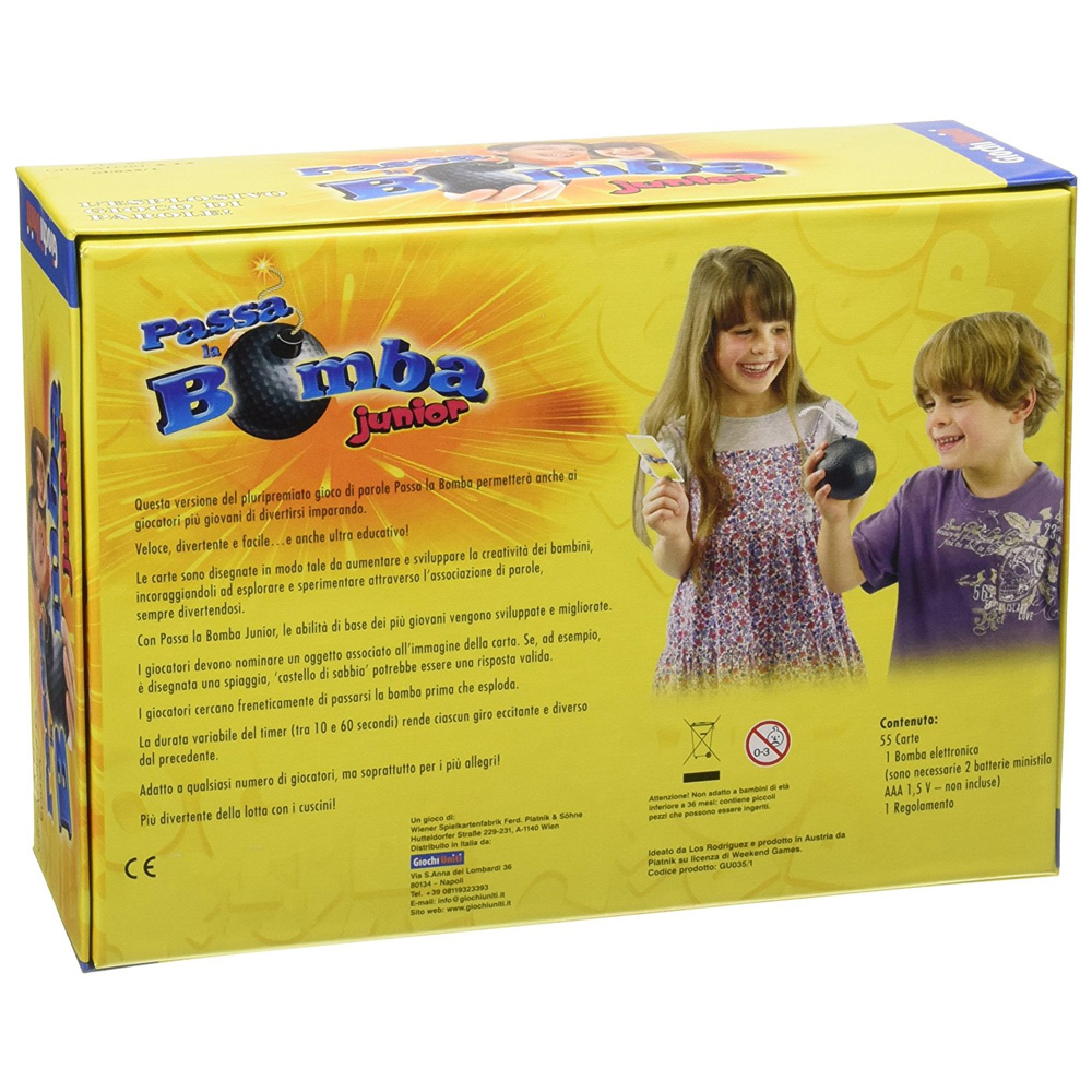 Jm2238717giochi Uniti - passa la Bomba Junior