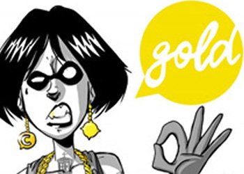 lucca comics gold logo giohi uniti