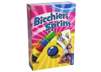 Bicchieri sprint gioco da tavolo