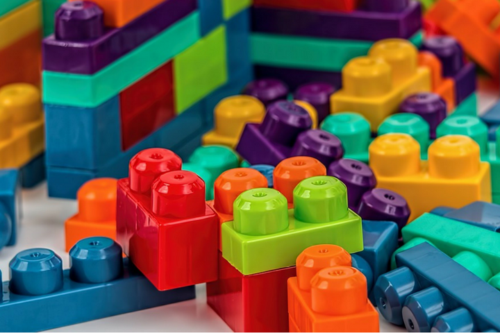 blocchi gioccattolo per bambini