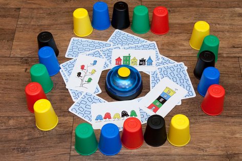 Giochi Uniti - Bicchieri Sprint Seconda Edizione - Gioco Di Rapidità Per Famiglie, 2-4 Giocatori, 6+ Anni - 2
